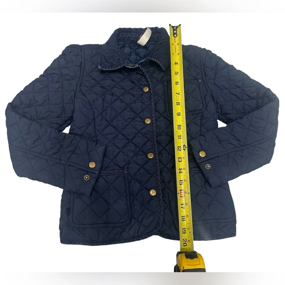 Ralph Lauren Boy Guilted Jacket Snaps‎ Blue Size L 12/14